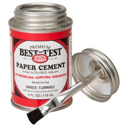 Best Test Brush In Cap Paper Cement, 4 Ounces 002220
