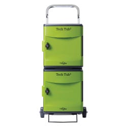 Copernicus Tech Tub2 Trolley, Holds 10 iPads with Syncing USB Hub, 14-3/4 x 19-1/2 x 35-3/4 Inches, Item Number 1566454