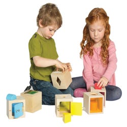 Image for Guidecraft Peek-A-Boo Lock Box Set from School Specialty
