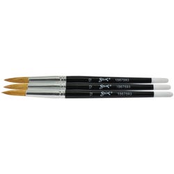 Sax True Flow Royale Synthetic Watercolor Brushes, Size 12, Pack of 3, Item Number 1567593