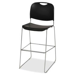 Image for Lorell Bistro Stack Chair, 19-1/4 x 22-1/8 x 42-7/8 Inches, Black from School Specialty
