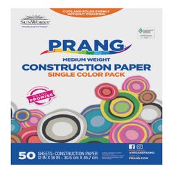 Image for Prang Medium Weight Construction Paper, 12 x 18 Inches, Holiday Green, 50 Sheets from School Specialty