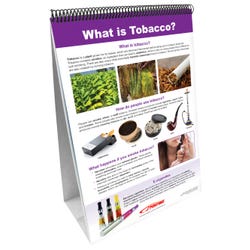 Image for Sportime Effects of Smoking and Vaping Flip Chart Set, Grades 5 to 12 from School Specialty