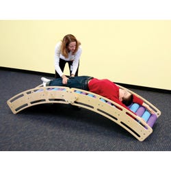 Image for Abilitations Roll N Ride One Roller Section, 47-5/8 x 24 x 9-1/2 Inches, Blue and Purple from School Specialty