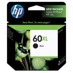 Image for HP 60XL Ink Cartridge, CC641WN, Black from School Specialty