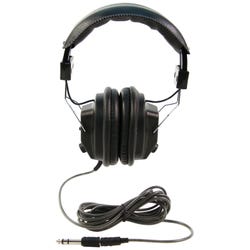 Image for Califone 3068AV Switchable Stereo/Mono Over-Ear Headphones, 3.5mm Adapter Plug, Black from School Specialty