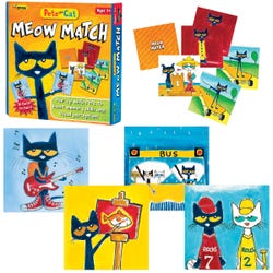 Image for Edupress Pete the Cat Meow Match Game from School Specialty