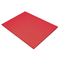 Image for Tru-Ray Sulphite Construction Paper, 18 x 24 Inches, Holiday Red, 50 Sheets from School Specialty