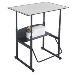 Image for AlphaBetter Stand Up Desk, Gray Phenolic Top, Adjustable, 35-3/4 W x 23-3/4 D x 26-3/8 - 43-7/8 H Inches from School Specialty