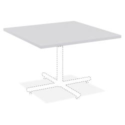 Image for Lorell Hospitality Table, Light Gray Square Tabletop, 42 x 42 Inches from School Specialty