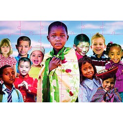 Image for Mojo Education We are the World Floor Puzzle from School Specialty