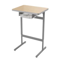 Classroom Select Advocate Pedestal Leg Single Student Desk Item Number 4000290