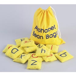 Image for Educational Insights Color Coded Alphabet Bean Bags with Storage Bag, Set of 26 from School Specialty