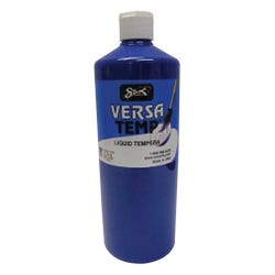 Image for Sax Versatemp Heavy-Bodied Tempera Paint, 1 Quart, Primary Blue from School Specialty