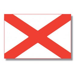 Image for Annin Nylon Alabama Indoor State Flag, 3 X 5 ft from School Specialty
