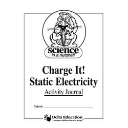 Image for Delta Education Science In A Nutshell Charge It! Static Electricity Student Journals, Pack of 5 from School Specialty