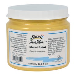 Image for Sax Acrylic Mural Paint, 33.8 Ounces, Gold from School Specialty