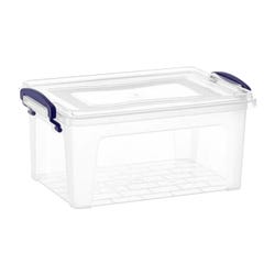 Image for Superio Brand Deep Plastic Storage Container, 1.75 Quart, Clear from School Specialty