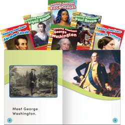 Image for Teacher Created Materials Amazing Americans! Set, Grades K to 2, Set of 6 from School Specialty