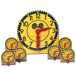 Judy Instructo Mini-Clocks, Grades K to 3, Set of 12 Item Number 030-5227