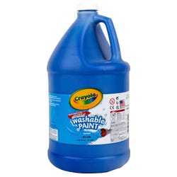Image for Crayola Washable Paint, Blue, Gallon from School Specialty