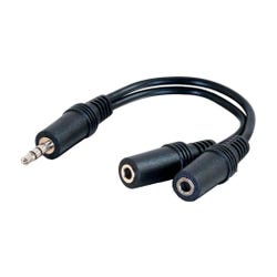Image for Cables2Go 3.5mm Male to 3.5mm Female Cable Adapter from School Specialty