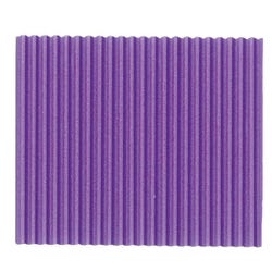 Image for Corobuff Solid Color Corrugated Paper Roll, 48 Inches x 25 Feet, Violet from School Specialty