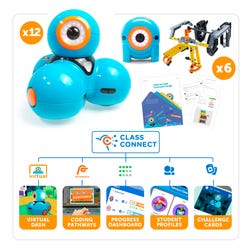 Image for Wonder Workshop Dash Robotics Tech Center Pack, 1 Year Subscription from School Specialty