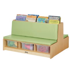 Image for Jonti-Craft Read-a-Round Couch, 42 x 36 x 23-1/2 Inches, Key Lime from School Specialty