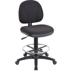 Image for Classroom Select Millennia Task Stool, Black, 24 x 24 x 40-1/2 to 50-1/2 Inches from School Specialty