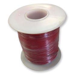 Image for Frey Scientific Solid Conductor PVC Coated Hookup Wire, 20 Gauge, Red, 100 Feet from School Specialty