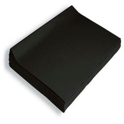 Image for Spectra Deluxe Bleeding Tissue Paper, 20 x 30 Inches, Black, 24 Sheets from School Specialty