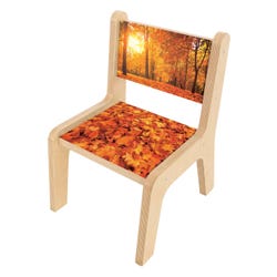 Image for Whitney Brothers Nature View Autumn Chair, 10-Inch Seat, 13-3/4 x 16-1/4 x 21-1/2 Inches from School Specialty