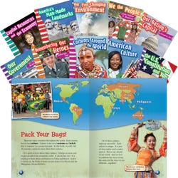 Image for Teacher Created Materials Social Studies, Grade 3, Set of 10 from School Specialty