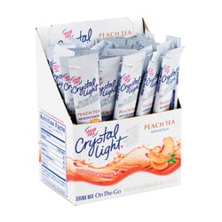 Image for Crystal Light On-The-Go Peach Tea Mix Sticks, Pack of 30 from School Specialty