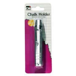 Image for Charles Leonard Chalk Holder with Chalk, 3-1/4 x 5/8 inch, Aluminum from School Specialty