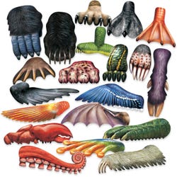Image for Roylco Lightweight Plastic Animal Paint Scrapers, 1-1/2 x 4 Inches, Set of 20 from School Specialty