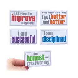 Image for Inspired Minds Inner Strength Booster Magnets, Assorted, Set of 5 from School Specialty