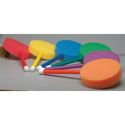 Image for Pull-Buoy Racquetball Lollipop Paddles, Set of 6 from School Specialty