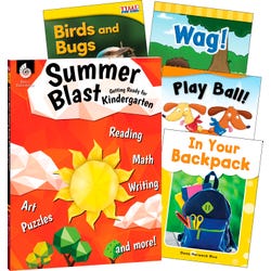 Teacher Created Materials Learn-at-Home Summer Reading Bundle, Grade K, Set of 5 Item Number 2088890