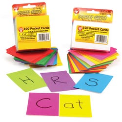 Image for Hygloss Blank Pocket Chart Cards from School Specialty