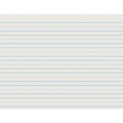 Image for School Smart Skip-A-Line Ruled Writing Paper, 3/4 Inch Ruled Long Way, 11 x 8-1/2 Inches, 500 Sheets from School Specialty