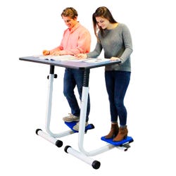 Image for KIDSFIT KC-2 2 Person Standing Balance Desk from School Specialty