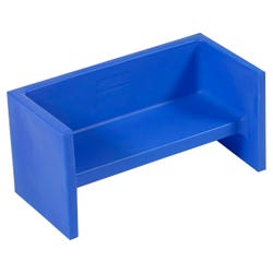 Image for Children's Factory Adapta Bench, Blue from School Specialty