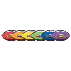 Image for Champion Rhino Skin Soft EEZE Footballs, Set of 6 from School Specialty