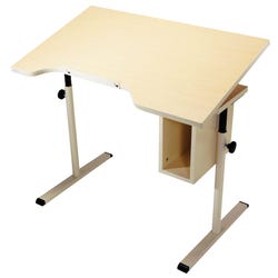 Adjustable Tilt Desk with Storage 2124707
