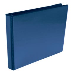 Image for School Smart Round Ring View Binder, Polypropylene, 1/2 Inch, Blue from School Specialty
