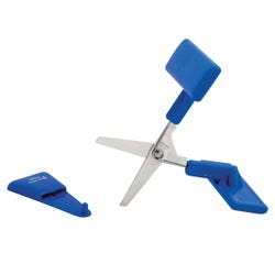 Image for PETA Push Down Adapted Scissor, 5 Inch, Blue from School Specialty