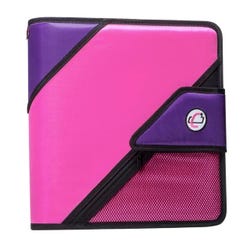 Image for Case·it The Open Tab Binder with Tab File, O-Ring, 2 Inches, Pink/Purple from School Specialty