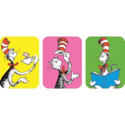 Image for Eureka Dr. Seuss Cat in the Hat Giant Stickers, Pack of 36 from School Specialty
